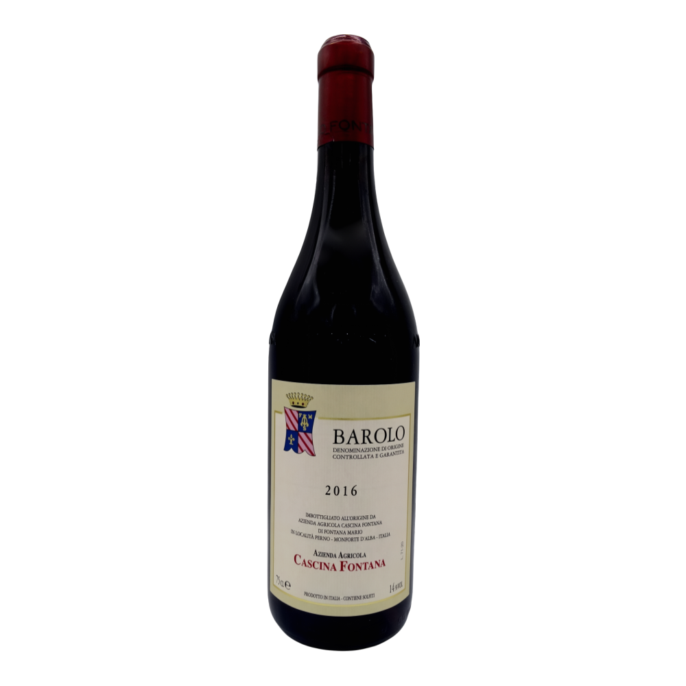 Cascina Fontana, Barolo 2016, Bottiglia 750 ml
